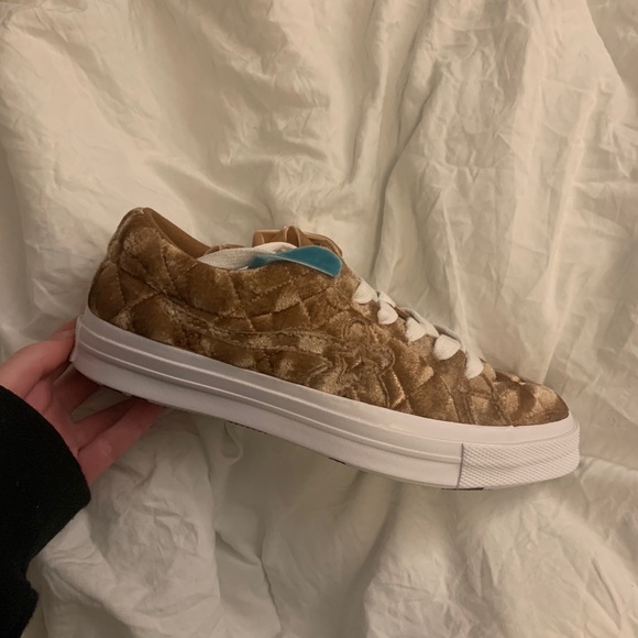 Golf Wang Shoes - Brown velvet golf le fleur converse.